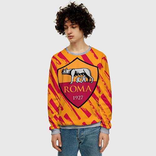 Мужской свитшот ROMA / 3D-Меланж – фото 3