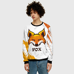 Свитшот мужской FOX, цвет: 3D-черный — фото 2