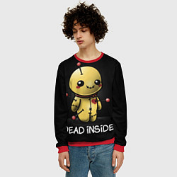 Свитшот мужской DEAD INSIDE, цвет: 3D-красный — фото 2