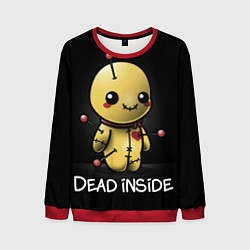 Свитшот мужской DEAD INSIDE, цвет: 3D-красный