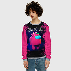 Свитшот мужской AMONG US, цвет: 3D-меланж — фото 2