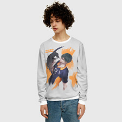Свитшот мужской Кагеяма Тобио, цвет: 3D-белый — фото 2
