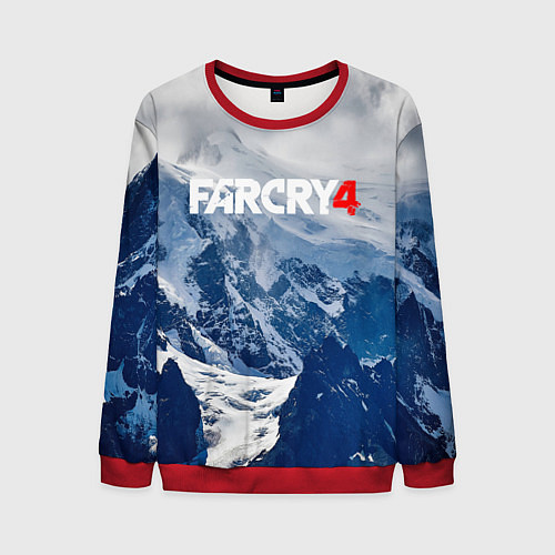 Мужской свитшот FARCRY 4 S / 3D-Красный – фото 1