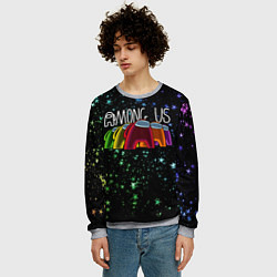 Свитшот мужской AMONG US, цвет: 3D-меланж — фото 2