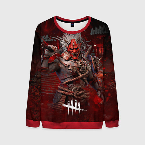 Мужской свитшот Dead by daylight / 3D-Красный – фото 1