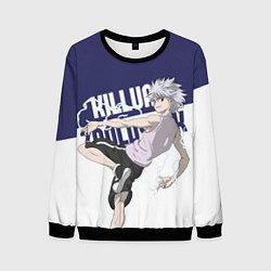 Свитшот мужской Киллуа Золдик, цвет: 3D-черный