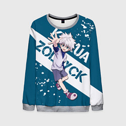 Свитшот мужской Киллуа Золдик, цвет: 3D-меланж