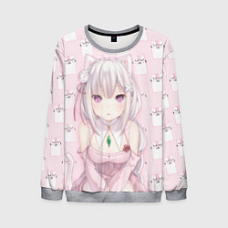 Свитшот мужской Эмилия, цвет: 3D-меланж
