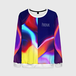 Свитшот мужской Phonk Neon, цвет: 3D-белый