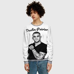 Свитшот мужской Dustin Poirier, цвет: 3D-меланж — фото 2