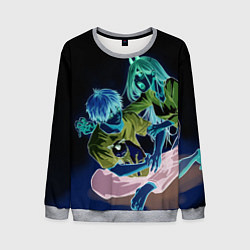 Свитшот мужской Человек Бензопила, цвет: 3D-меланж