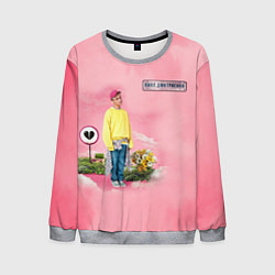 Свитшот мужской Ваня Дмитриенко, цвет: 3D-меланж