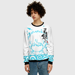 Свитшот мужской Gintama, цвет: 3D-черный — фото 2