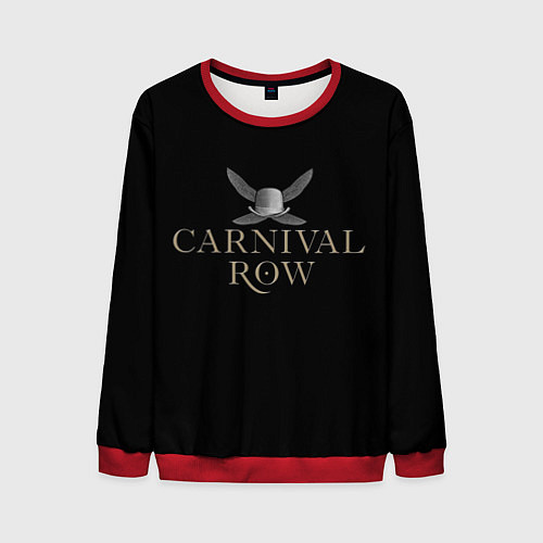 Мужской свитшот Карнивал Роу - Carnival Row / 3D-Красный – фото 1