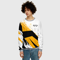 Свитшот мужской Infinity Инфинити Z, цвет: 3D-меланж — фото 2