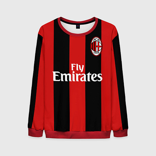 Мужской свитшот Шевченко / 3D-Красный – фото 1