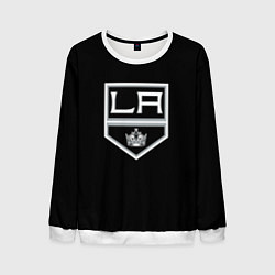 Свитшот мужской Лос-Анджелес Кингз Форма1, цвет: 3D-белый