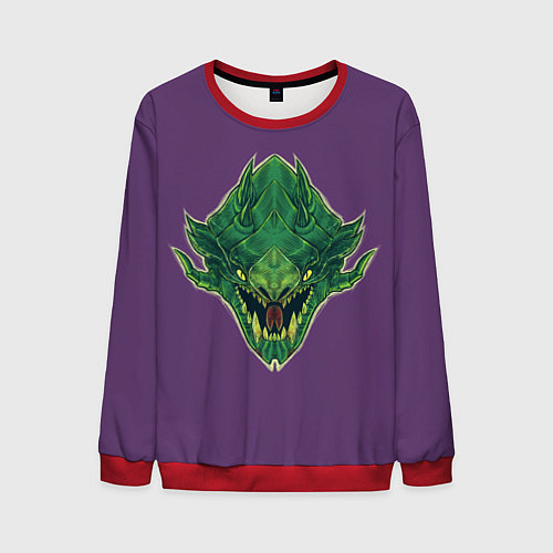 Мужской свитшот Вайпер Dota 2 / 3D-Красный – фото 1