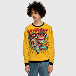 Свитшот мужской Пудж Dota 2, цвет: 3D-черный — фото 2