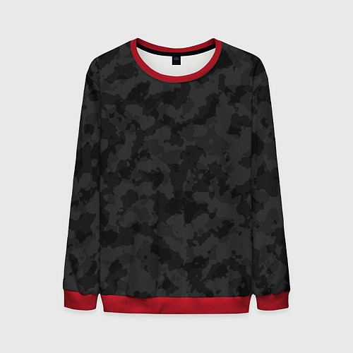 Мужской свитшот СПЕЦ КАМУФЛЯЖ / 3D-Красный – фото 1