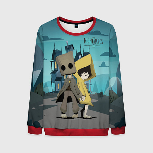 Мужской свитшот Little Nightmares 2 / 3D-Красный – фото 1