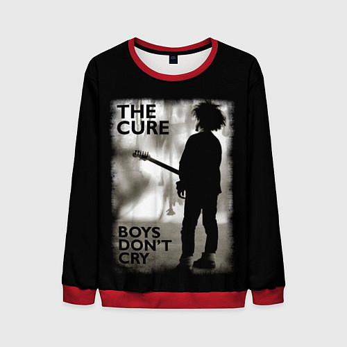 Мужской свитшот THE CURE / 3D-Красный – фото 1