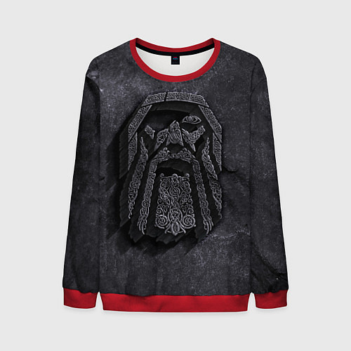 Мужской свитшот Один / 3D-Красный – фото 1