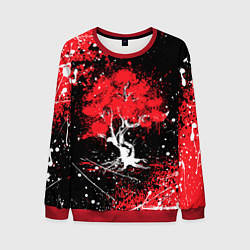 Свитшот мужской САКУРА SAKURA ВИШНЯ, цвет: 3D-красный