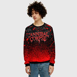 Свитшот мужской CANNIBAL CORPSE, цвет: 3D-черный — фото 2