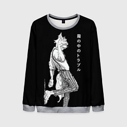 Свитшот мужской Выдающиеся звери Легоси, цвет: 3D-меланж