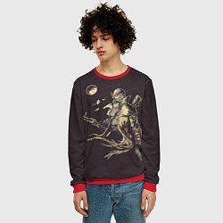 Свитшот мужской Fallout New Vegas, цвет: 3D-красный — фото 2