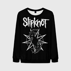 Свитшот мужской Skipknot Козел, цвет: 3D-черный
