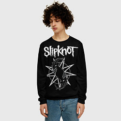 Свитшот мужской Skipknot Козел, цвет: 3D-черный — фото 2