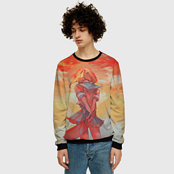 Свитшот мужской Ryugu Rena, цвет: 3D-черный — фото 2