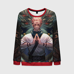 Мужской свитшот МАГИЧЕСКАЯ БИТВА SUKUNA
