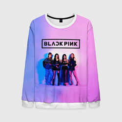 Свитшот мужской BLACKPINK, цвет: 3D-белый