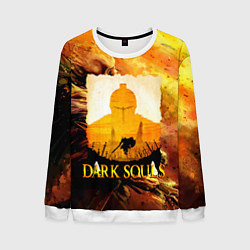 Свитшот мужской DARKSOULS SKULL&MAGIC, цвет: 3D-белый