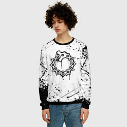 Свитшот мужской МЕЛИОДАС 7 СМЕРТНЫХ ГРЕХОВ, цвет: 3D-черный — фото 2