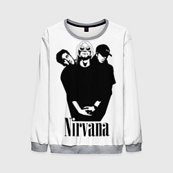 Мужской свитшот Nirvana Группа