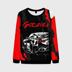 Мужской свитшот NISSAN GT-R GODZILLA
