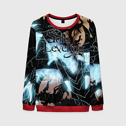Свитшот мужской Solo leveling, цвет: 3D-красный