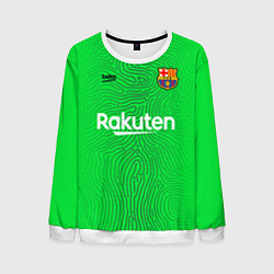 Свитшот мужской FC Barcelona Goalkeeper 202122, цвет: 3D-белый