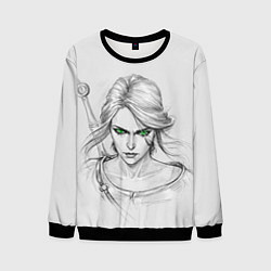 Свитшот мужской Цири, цвет: 3D-черный