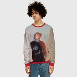 Свитшот мужской SODA LUV, цвет: 3D-красный — фото 2