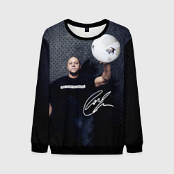 Свитшот мужской Roberto Carlos Подпись, цвет: 3D-черный