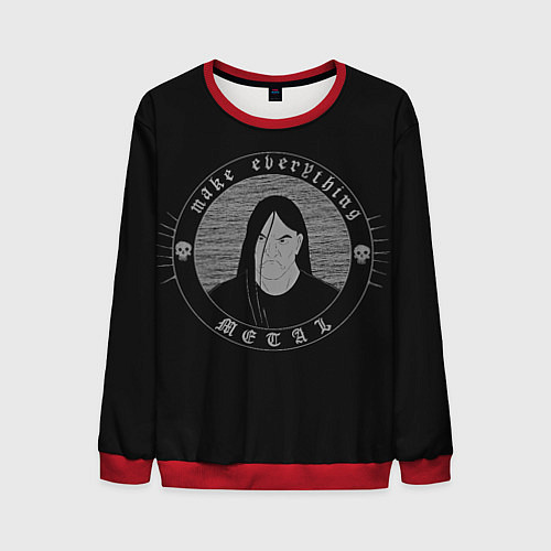 Мужской свитшот Nathan Explosion / 3D-Красный – фото 1