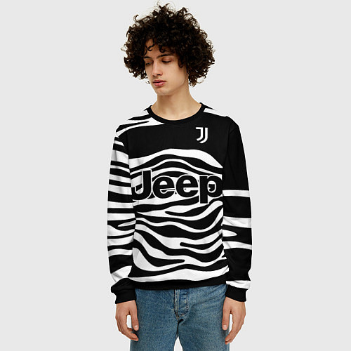 Мужской свитшот JUVENTUS TORINO HOME / 3D-Черный – фото 3