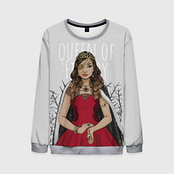 Свитшот мужской Queen of Fillory, цвет: 3D-меланж