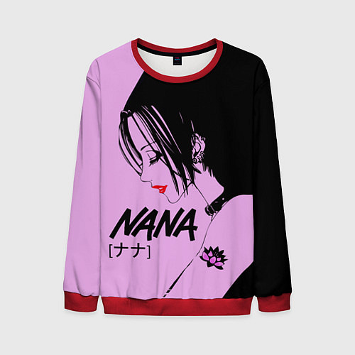 Мужской свитшот Нана аниме / 3D-Красный – фото 1