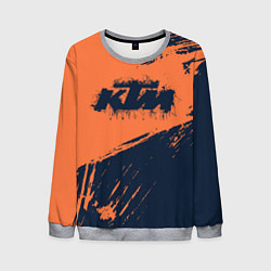 Свитшот мужской KTM ГРАНЖ Z, цвет: 3D-меланж